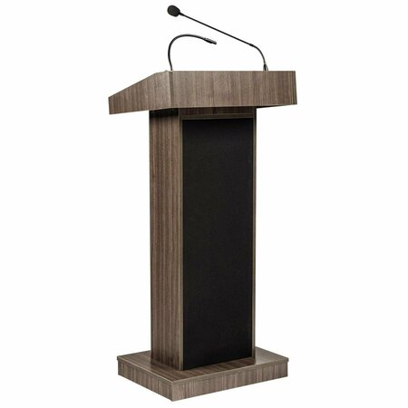 MADE-TO-STICK Oklahoma Sound Orator Lectern, Ribbonwood MA3077539